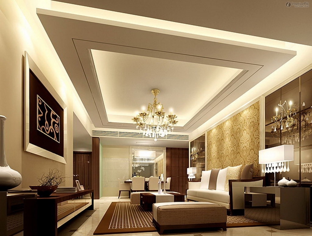 Best Modern Living Room Ceiling Designs House Home