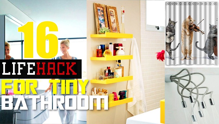 16 Smart Small Bathroom Ideas