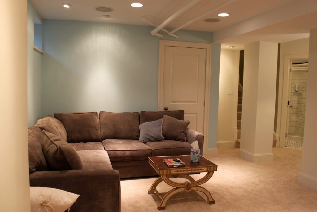 Interior Design — Elegant Basement Makeover