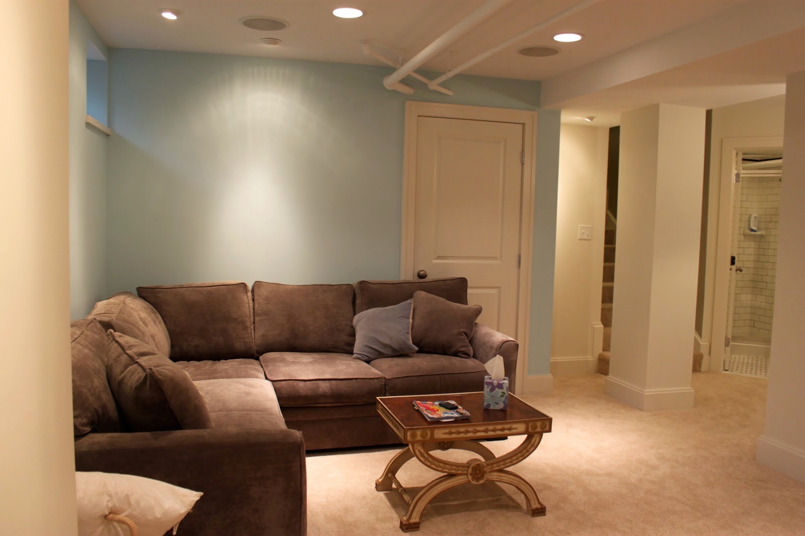 Interior Design — Elegant Basement Makeover