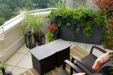 Beautiful Balcony Furniture Design Ideas