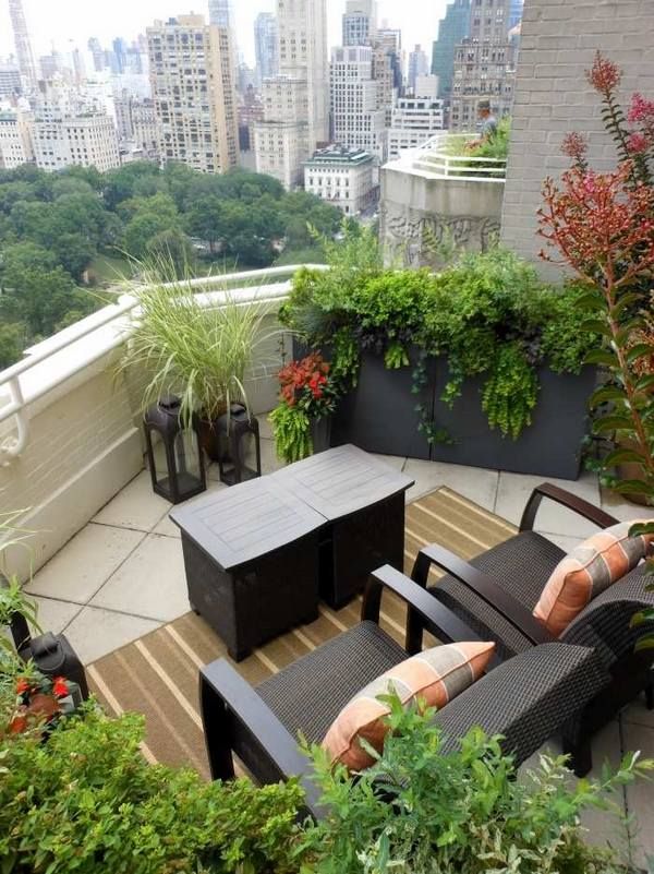 Beautiful Balcony Furniture Design Ideas