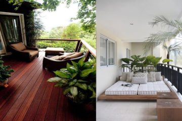 Small, Tiny and Micro Balcony Design Ideas