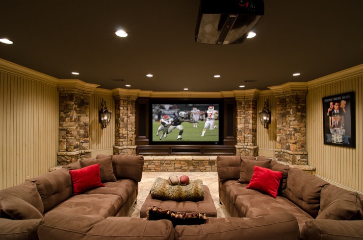 Interior Design, Home Theater and Leisure Room Ideas